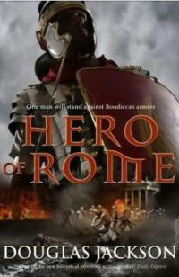Hero of Rome (Douglas Jackson) cover book