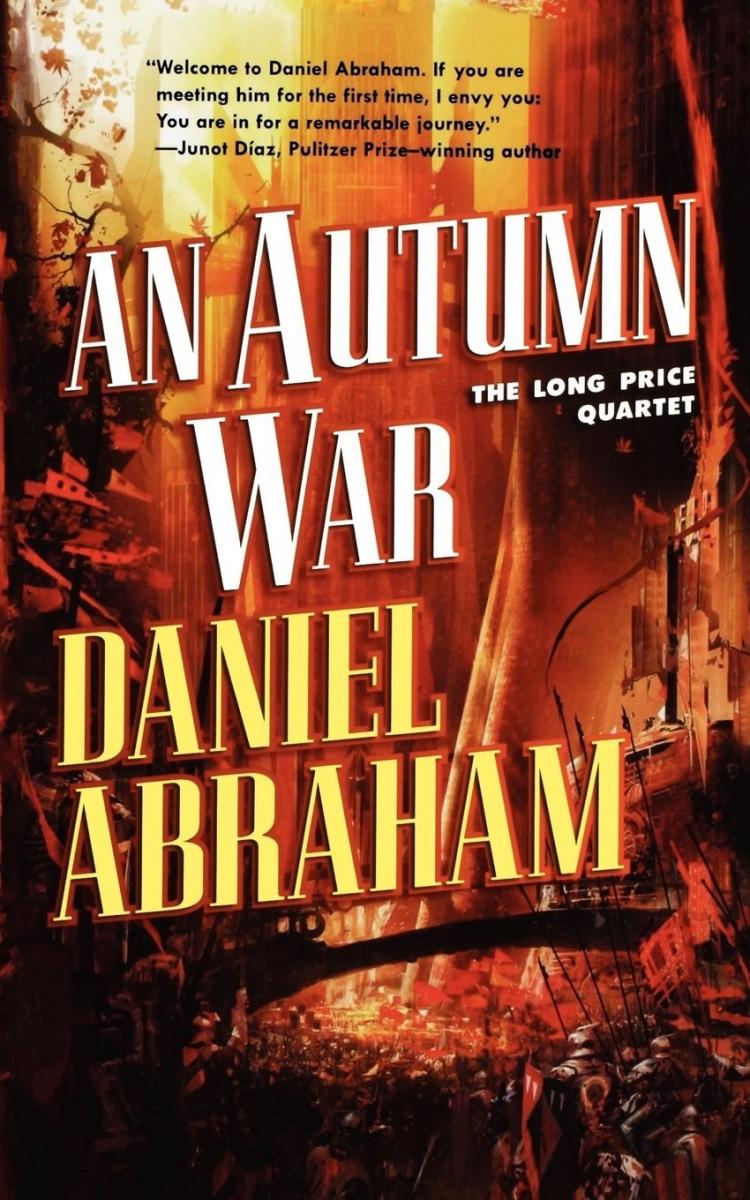 AN AUTUMN WAR (Daniel Abraham) Book Cover