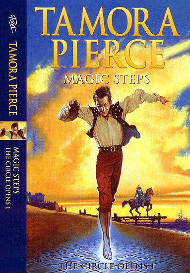MAGIC STEPS  (Tamora Pierce) Cover Book