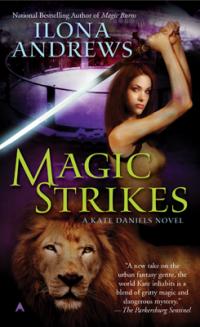 MAGIC STRIKES  (Ilona Andrews) Cover Book