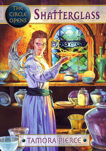 SHATTERGLASS (Tamora Pierce) Cover Book